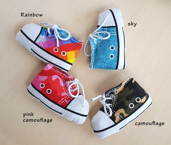Catnip shoe toy collection